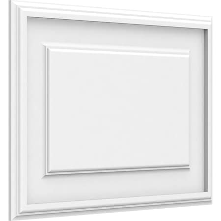 Ekena Millwork Legacy Raised Panel Decorative Wall Panel, 20"W x 14"H x 5/8"P WALP20X14X062LEG